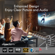 Outdoor Antenna - Reception Range 110 Miles