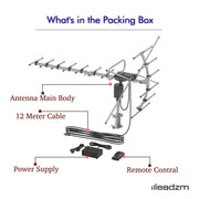 Outdoor Antenna - Reception Range 110 Miles